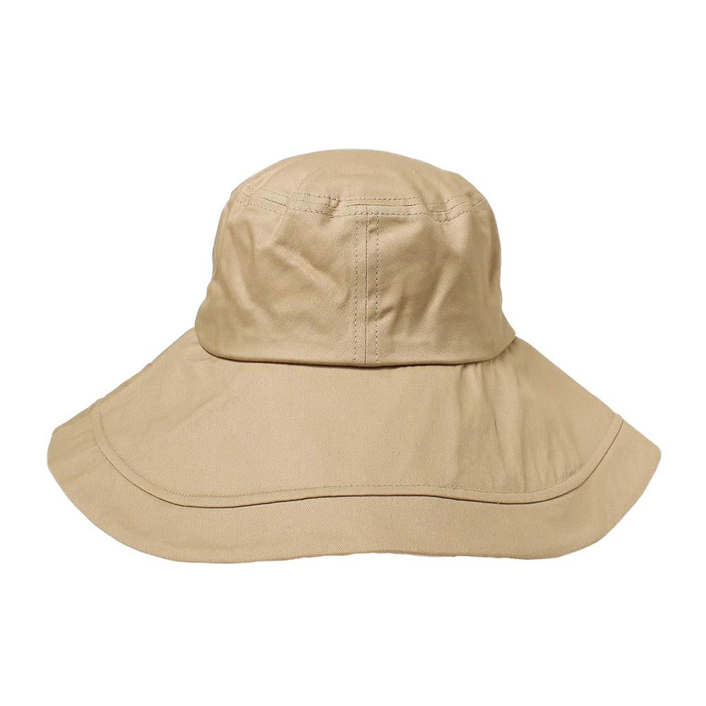 ツバ広UVハット