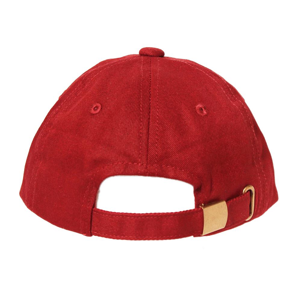 ツイルカレッジ刺繍キャップ