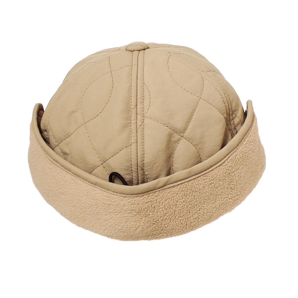 イヤーカバーキルティングキャップ