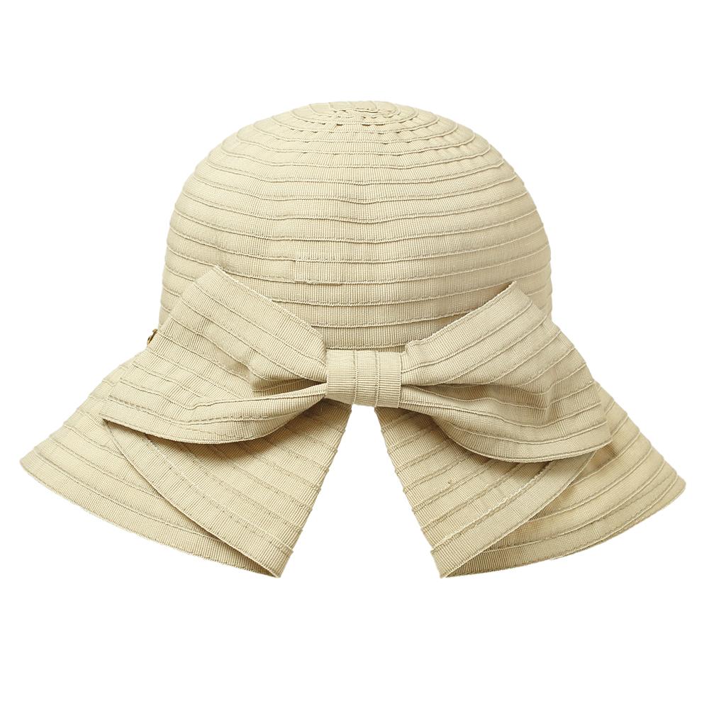 グログラン変形ブリムハット