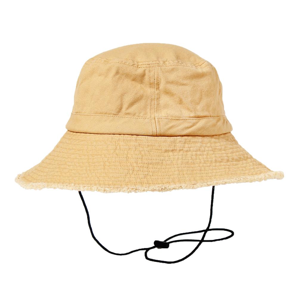 フリンジ紐付きウォッシュハット