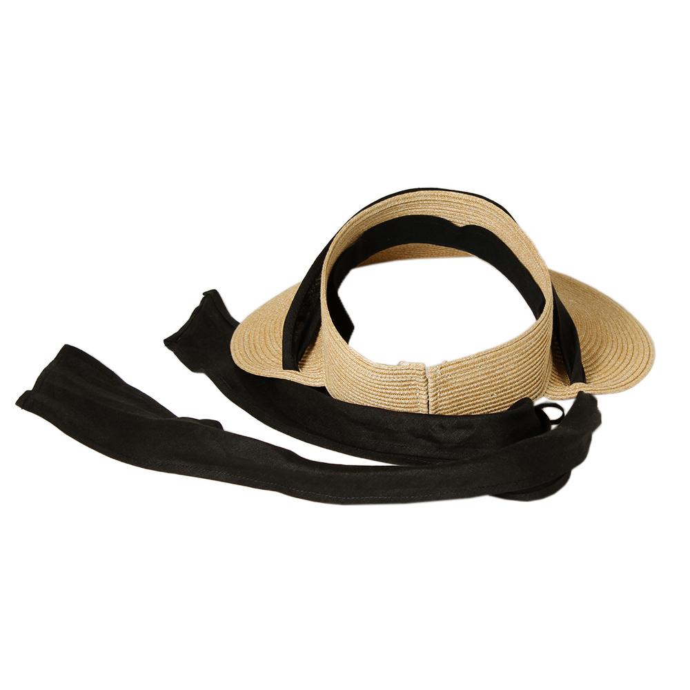 Pブレードリボン付きサンバイザー