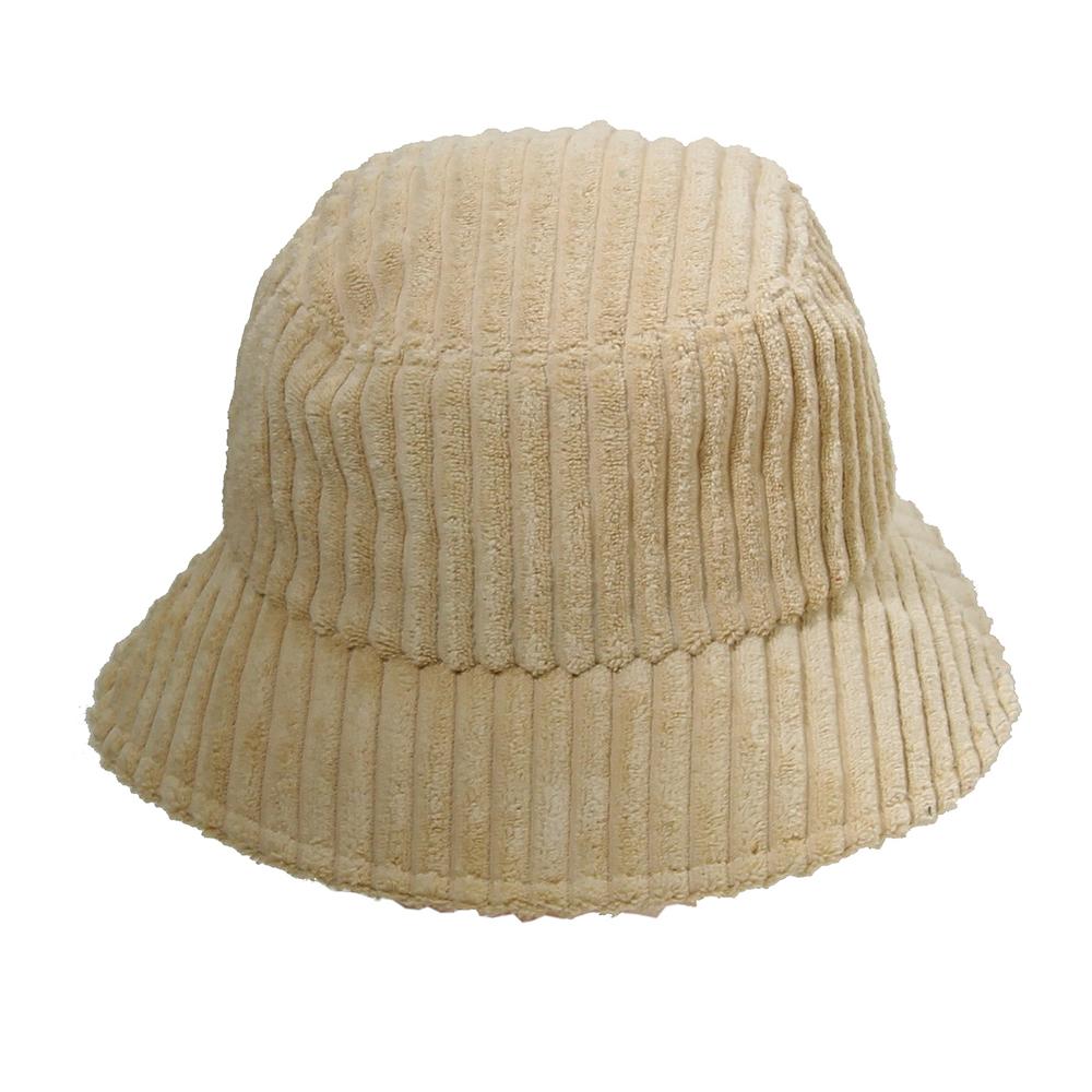 太コーデュロイバケットハット