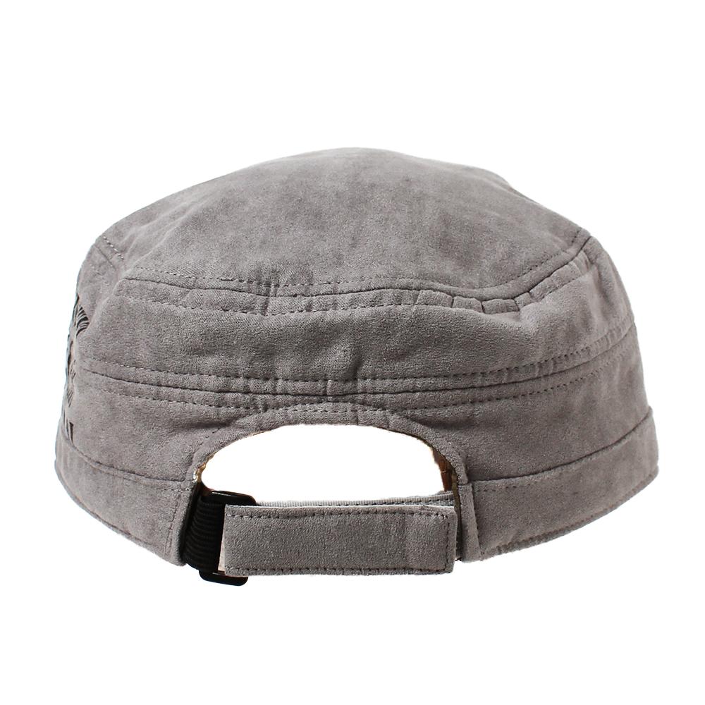 フェイクスウェードプリントレイルキャップ