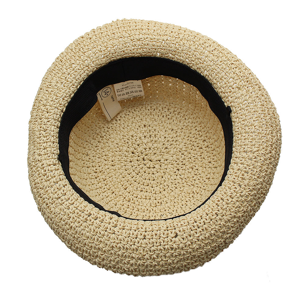 ペーパ細編みチロリアン巻セーラー