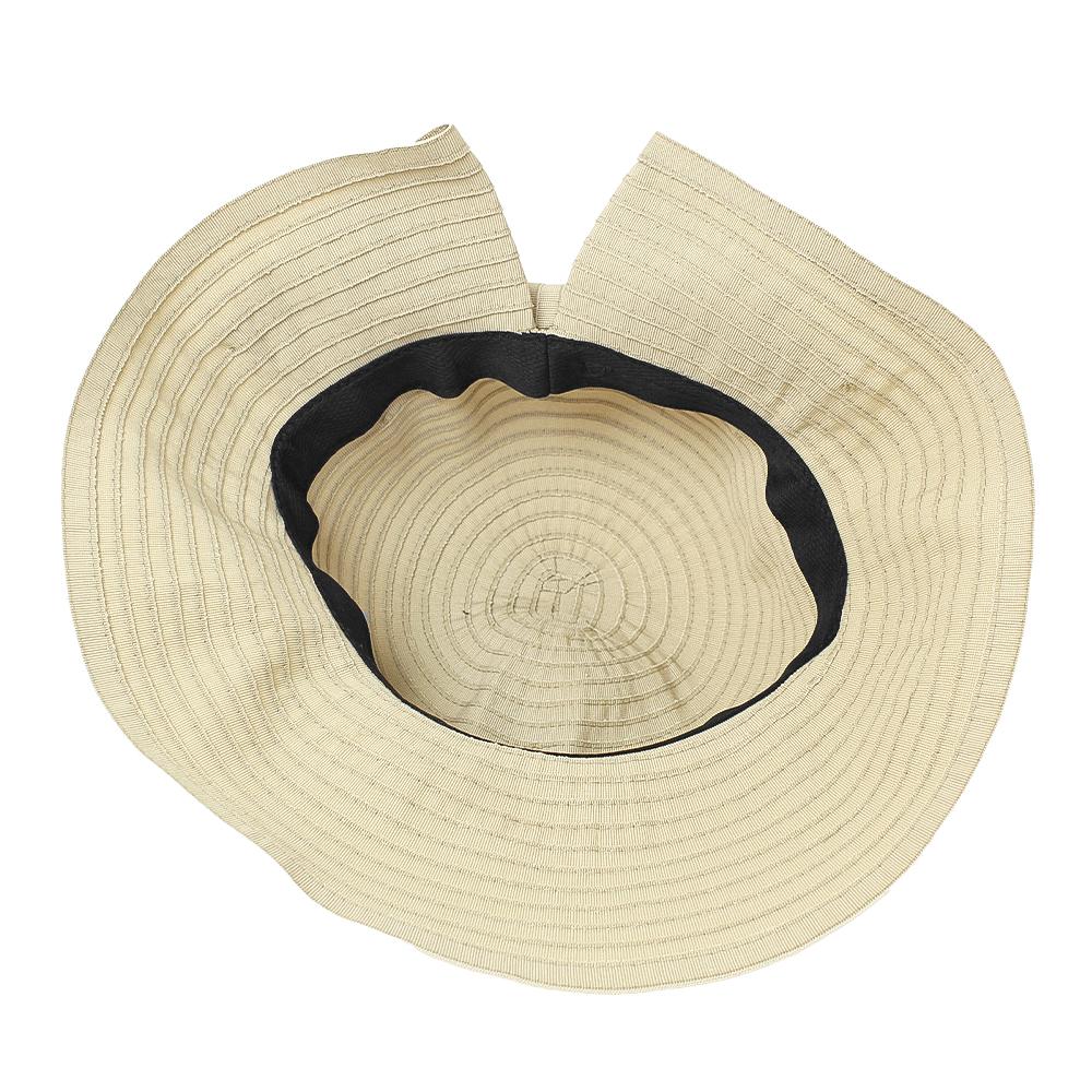 グログラン変形ブリムハット