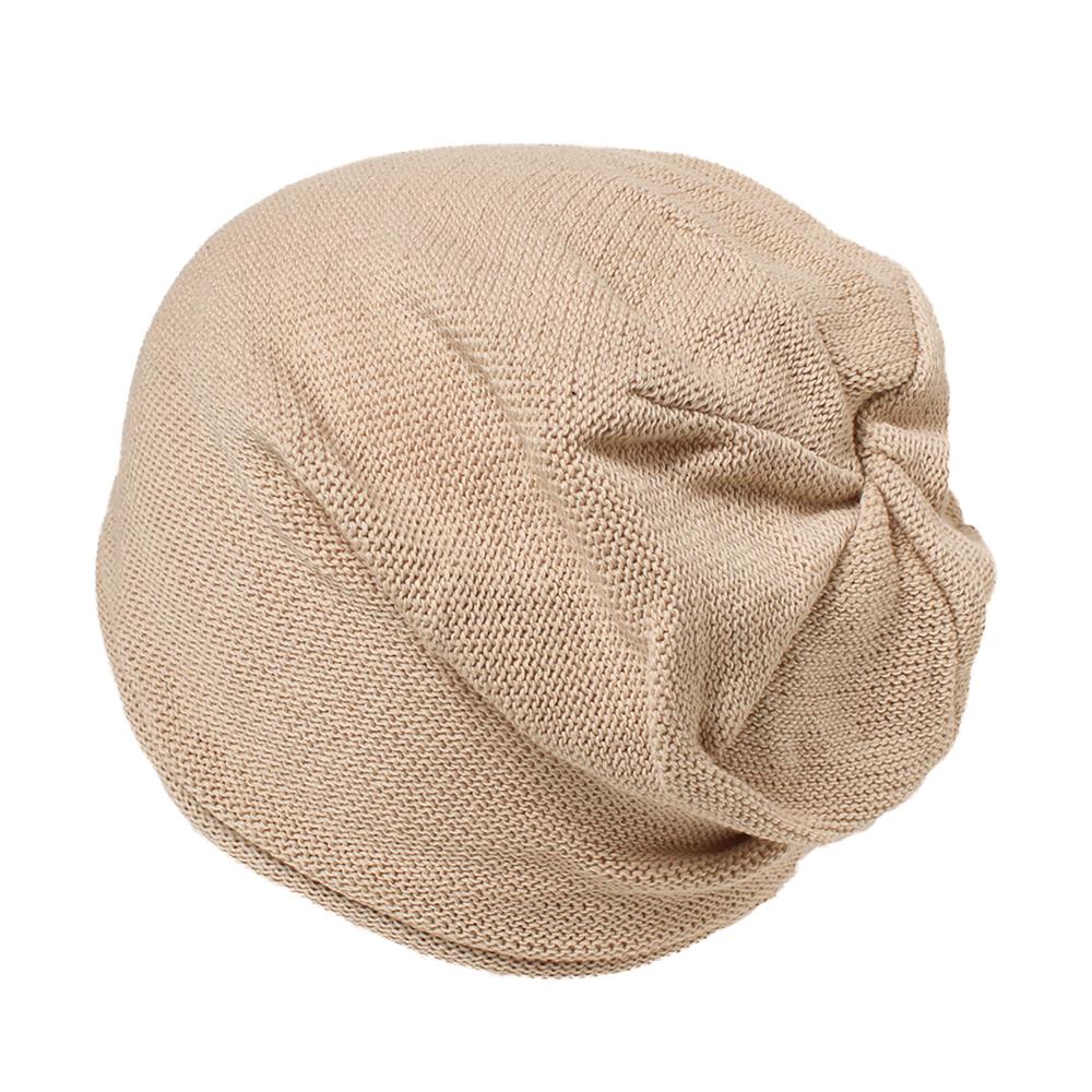 コットンロールアップタックニット