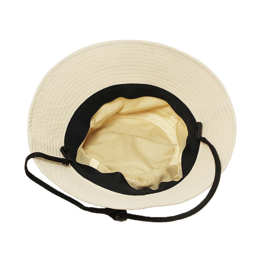 あご紐付き撥水サファリハット