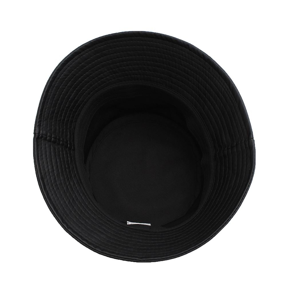 合皮バケットハット