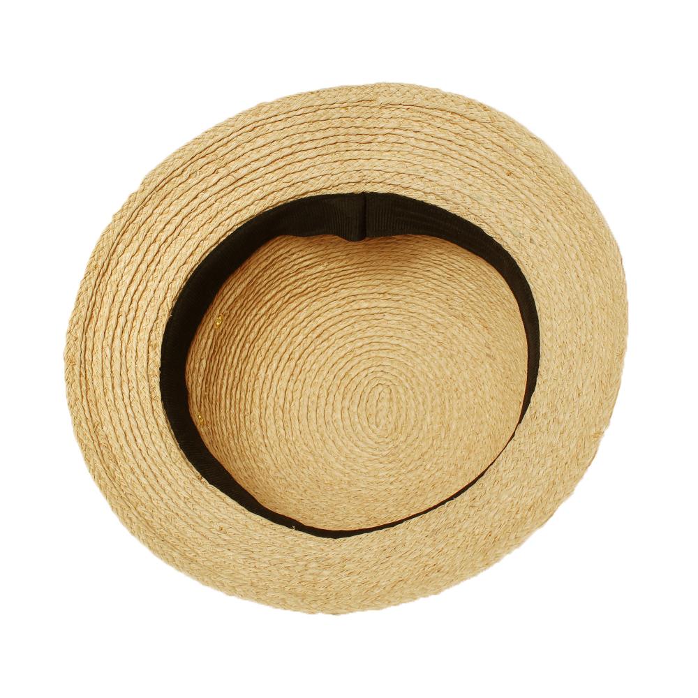 ラフィアブレード ハトメ付メトロハット