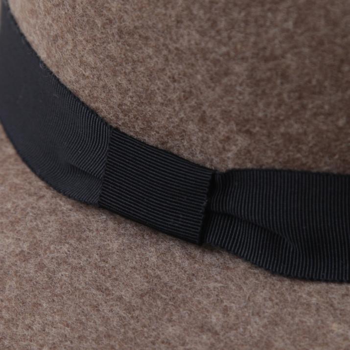 帯有ツバ広中折