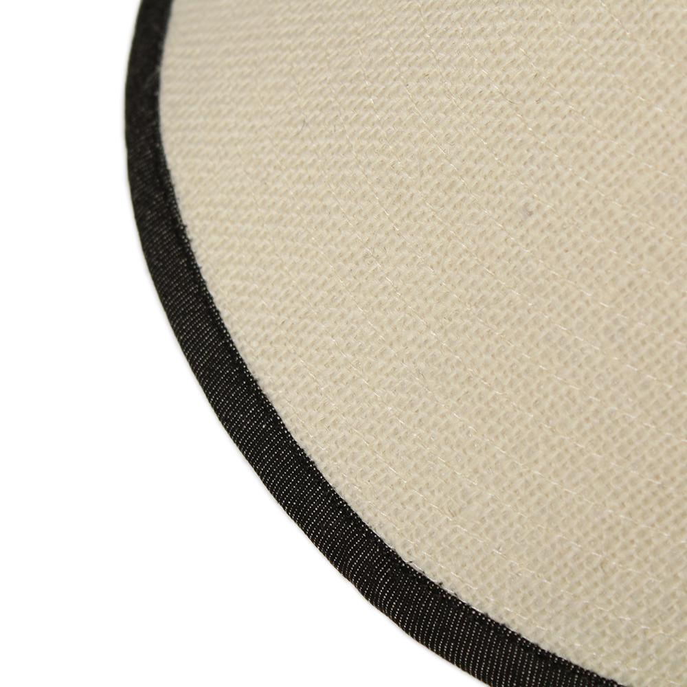 ジュートパイピングサンバイザー