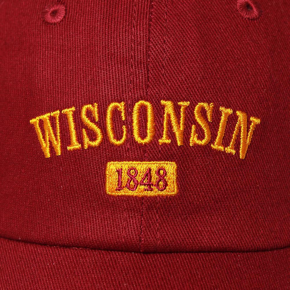 ツイルカレッジ刺繍キャップ