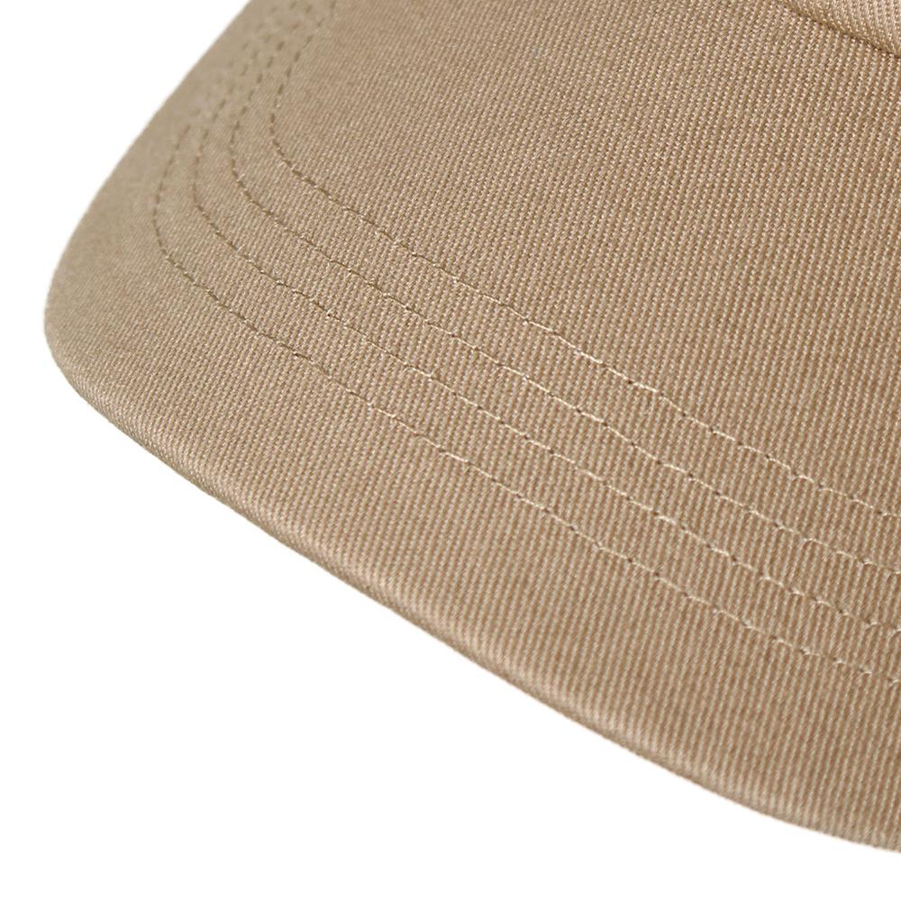 イニシャル刺繍ローキャップ