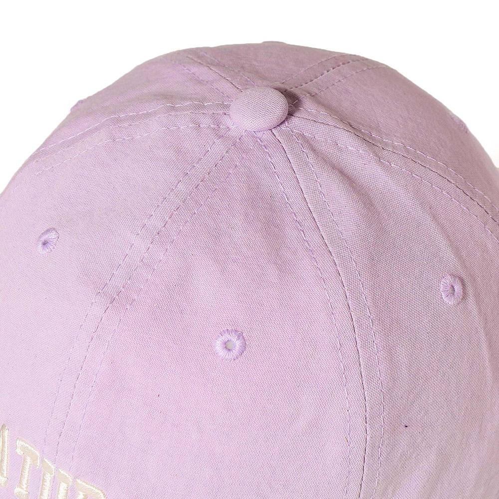 コットンNATURAL刺繍キャップ