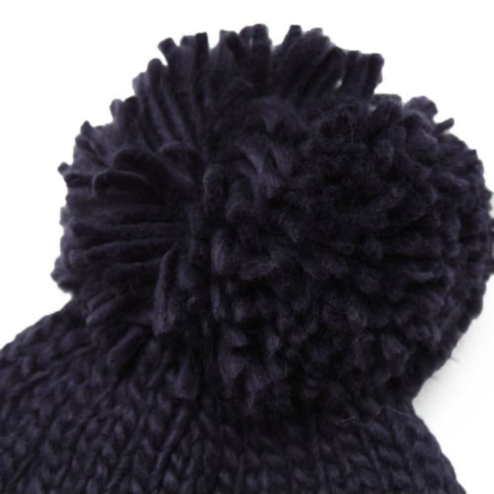 リブ編みシンプル正ちゃん帽