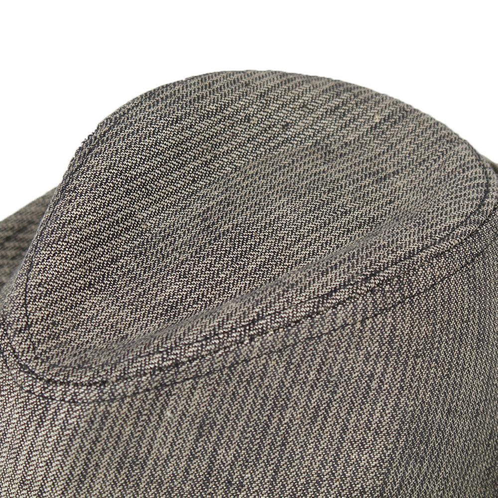 シャンブレーストライプハイバック