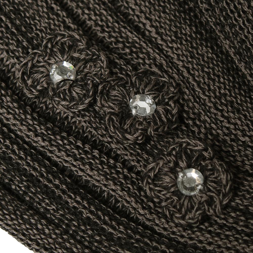 アウトラストコサージュお家ニット