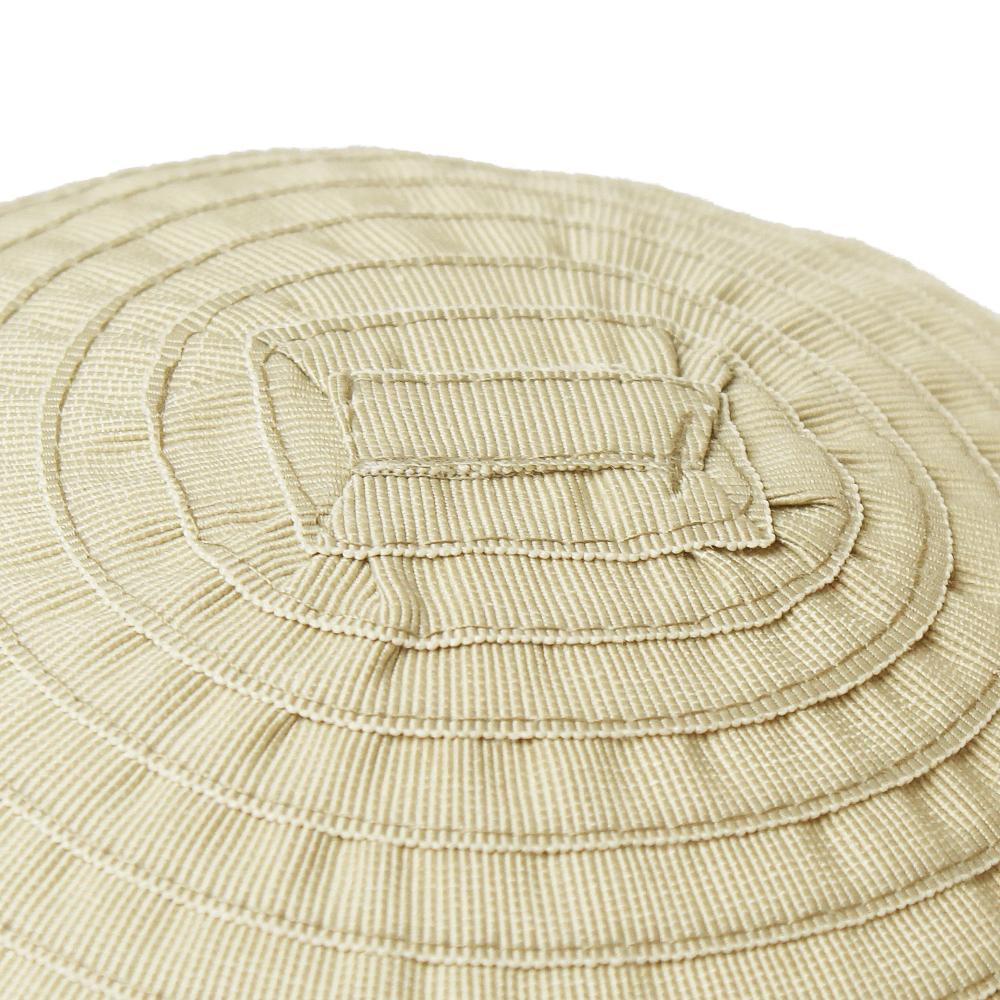 グログラン変形ブリムハット