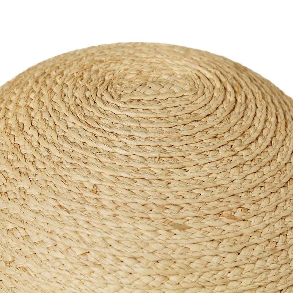 ラフィアブレード ハトメ付メトロハット