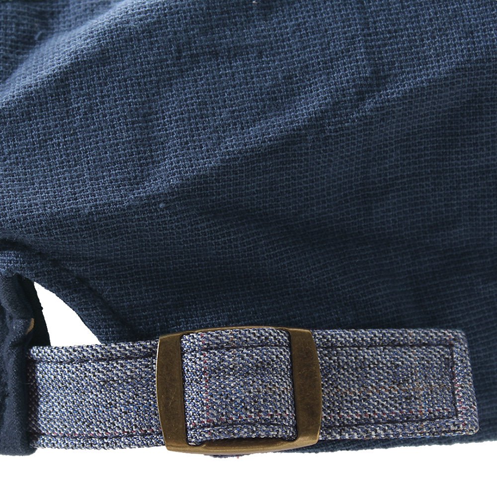 インディゴ系パッチワークハンチング