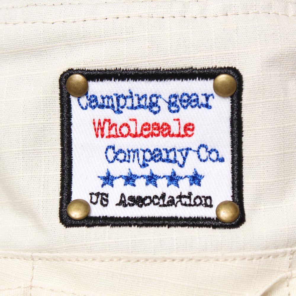 ダブルワッペンリップストップアドベンチャーハット