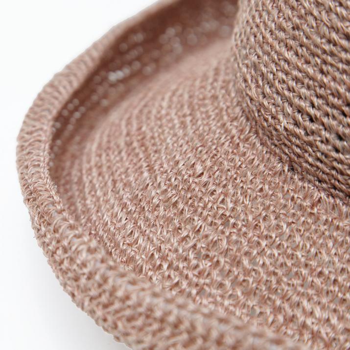 麻サーモ糸のつば広