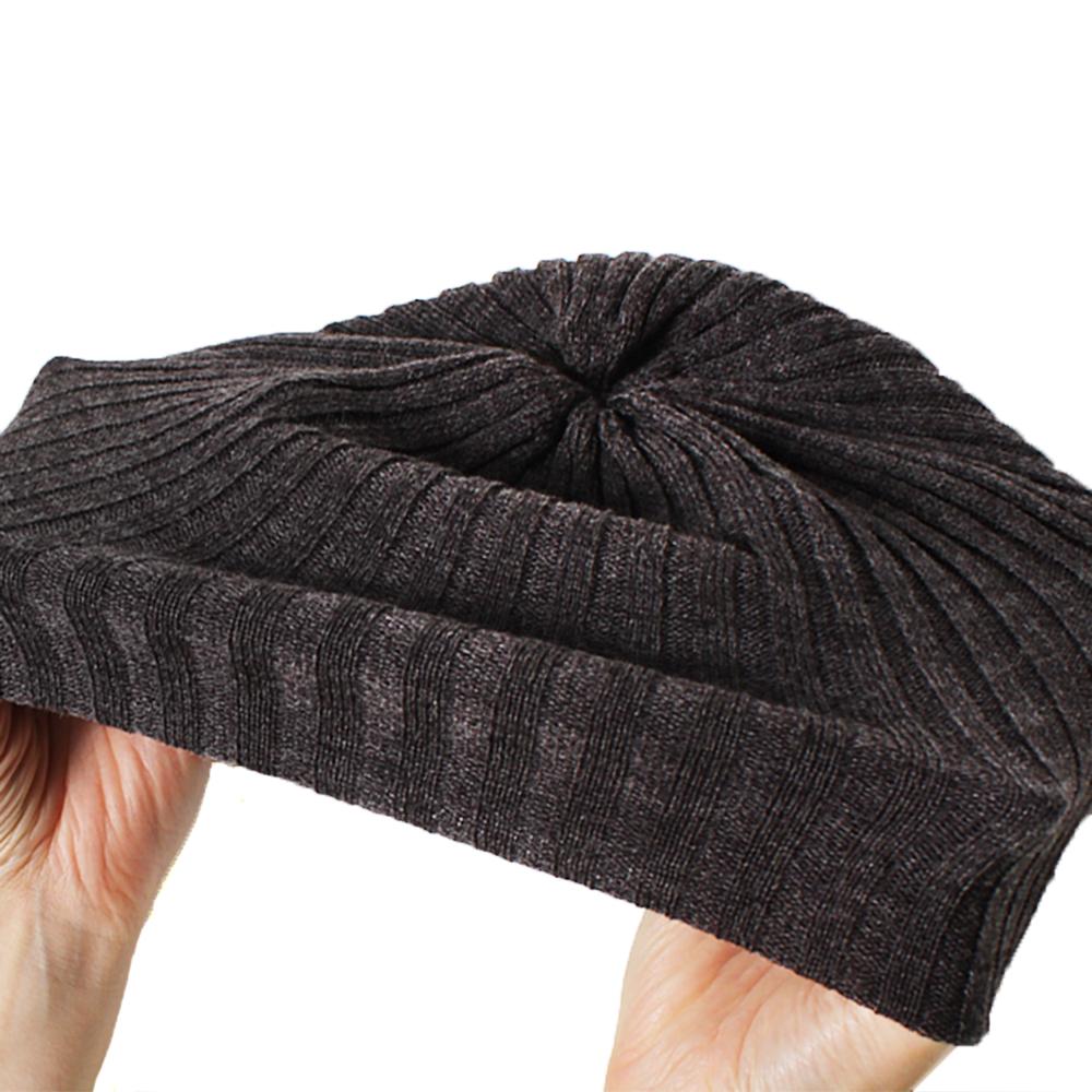 国産毛混リブ編みシンプルワッチ