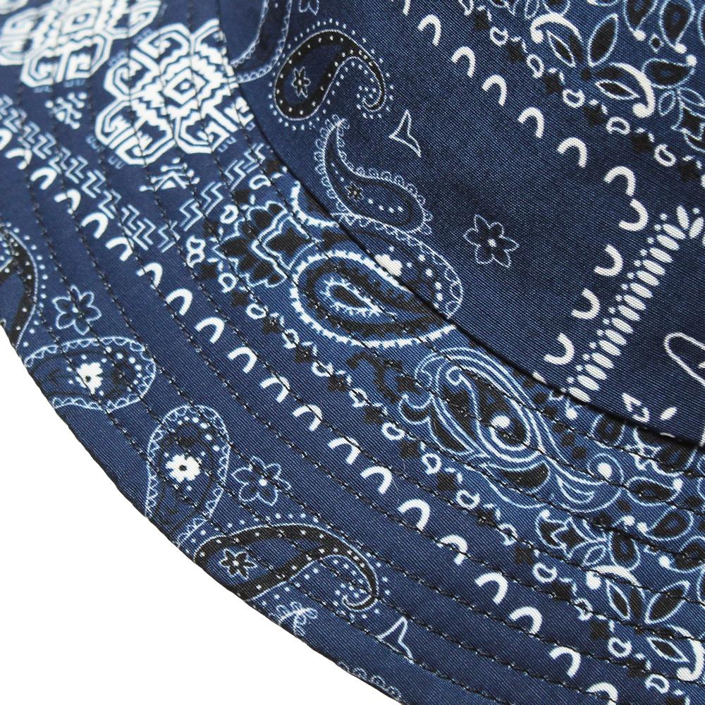 撥水ペイズリーバケットハット