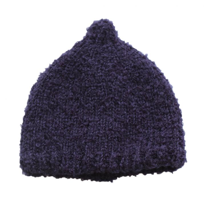 ブークレ糸ドングリ帽