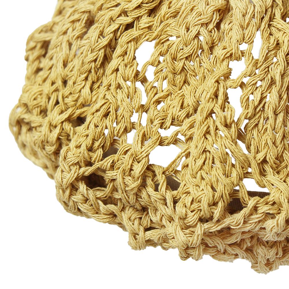 ペーパー透かし編みベレー