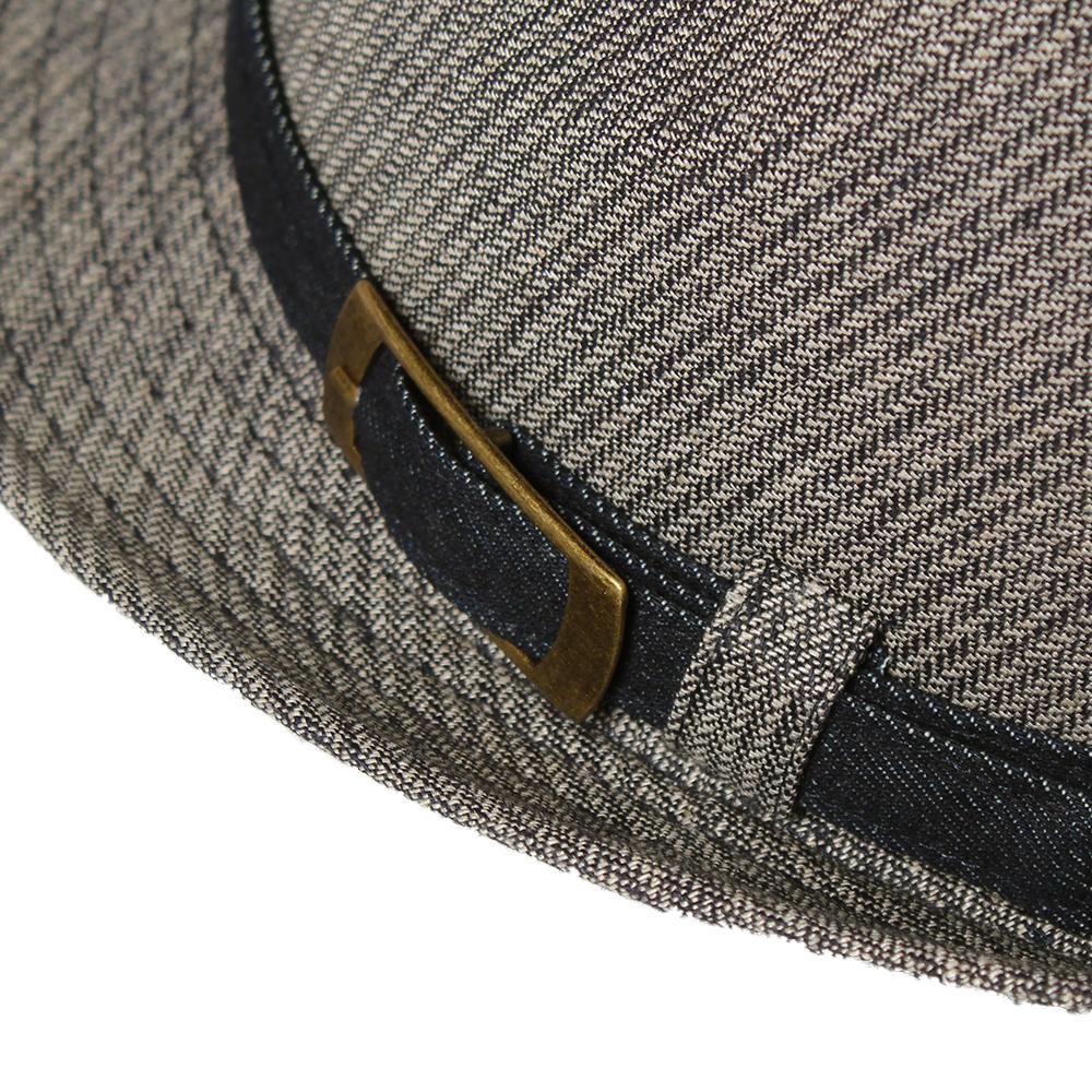 シャンブレーストライプハイバック