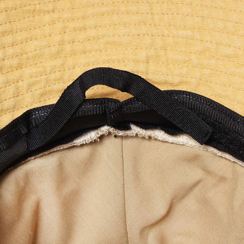 フリンジ紐付きウォッシュハット