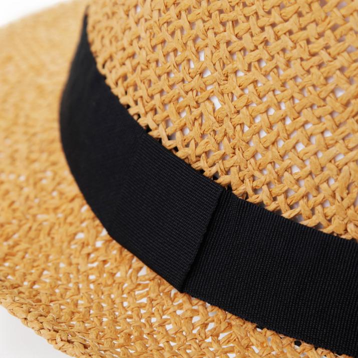 こま編みサマーハット