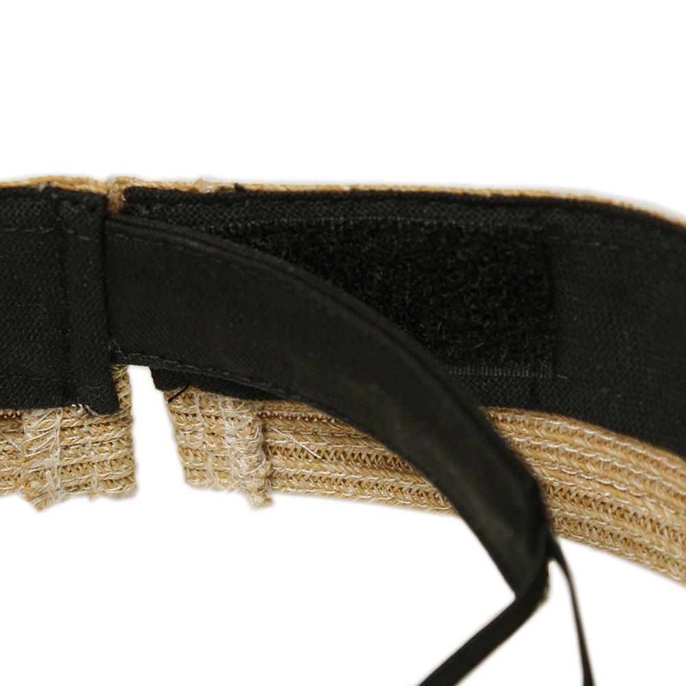 Pブレードリボン付きサンバイザー