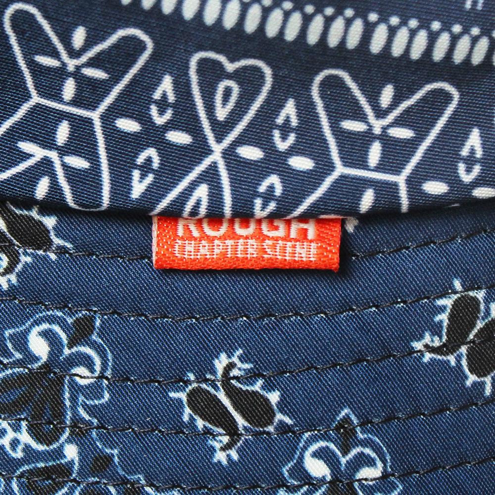 撥水ペイズリーバケットハット