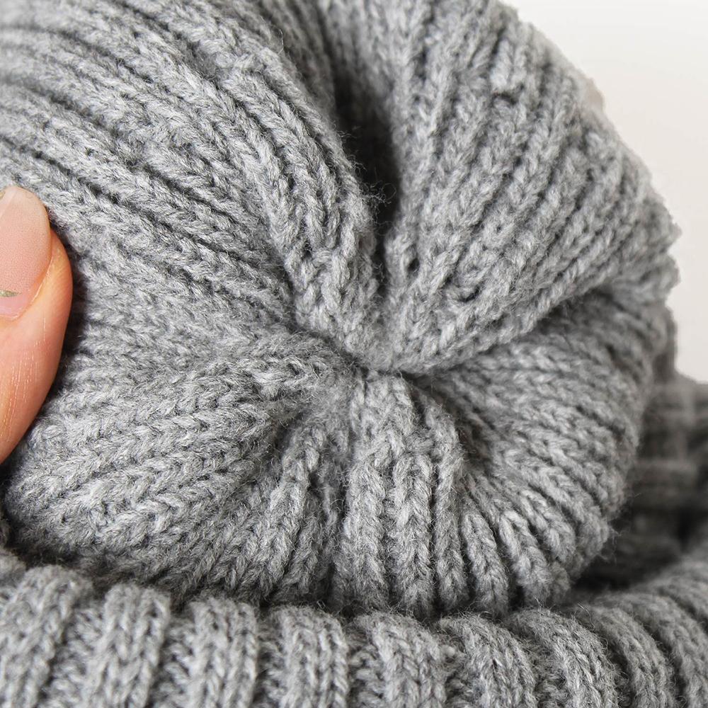 2重シンプルニットワッチ