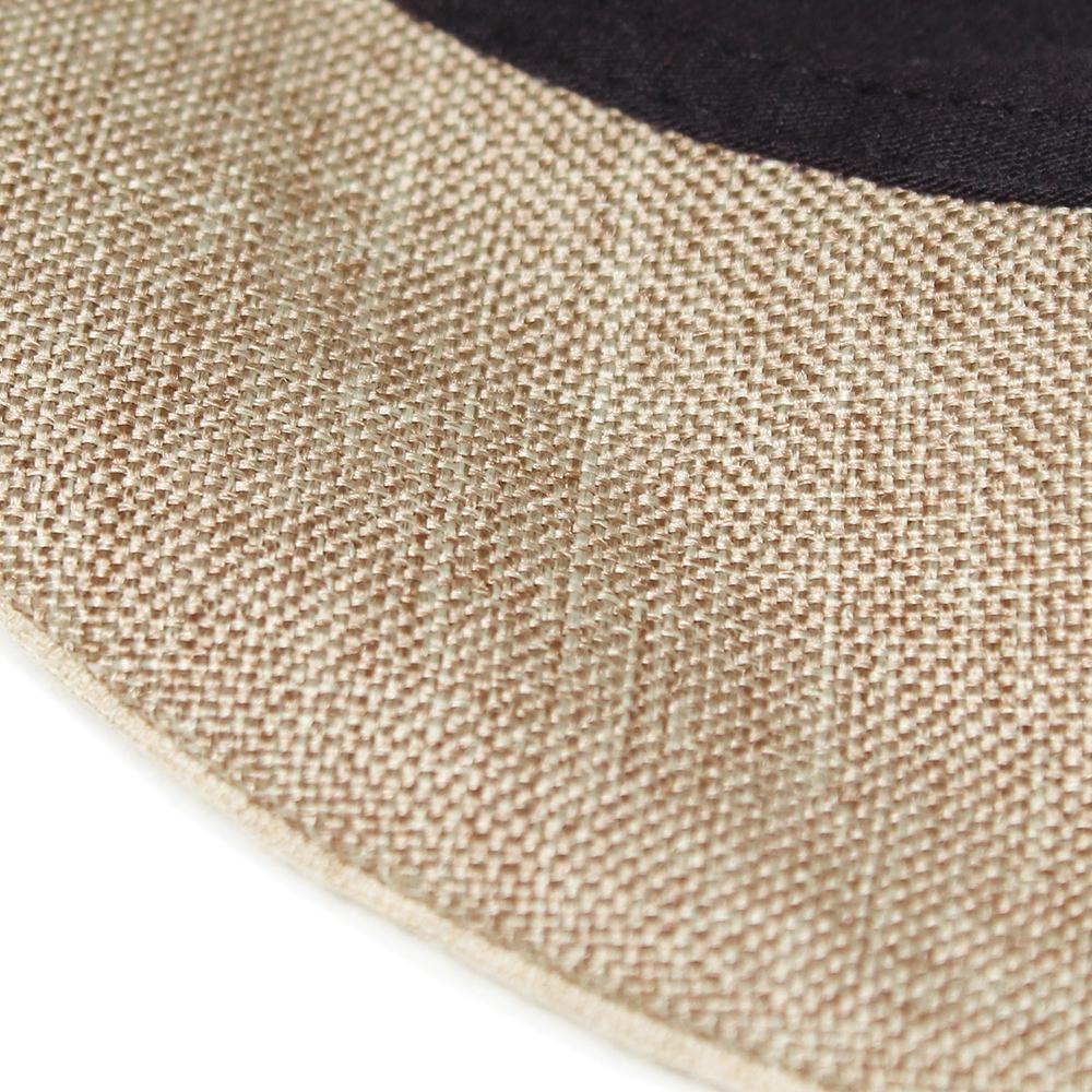 小ツバコットンガーゼ後ろテープリボン