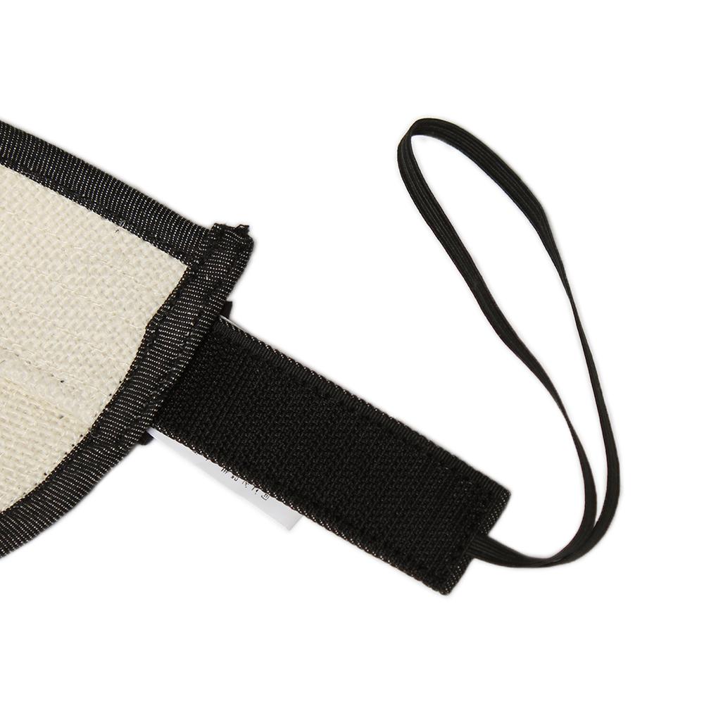 ジュートパイピングサンバイザー