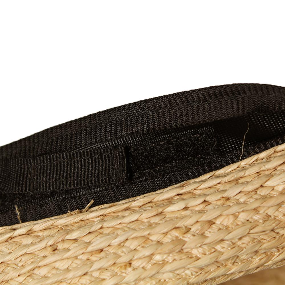 ラフィアブレード ハトメ付メトロハット