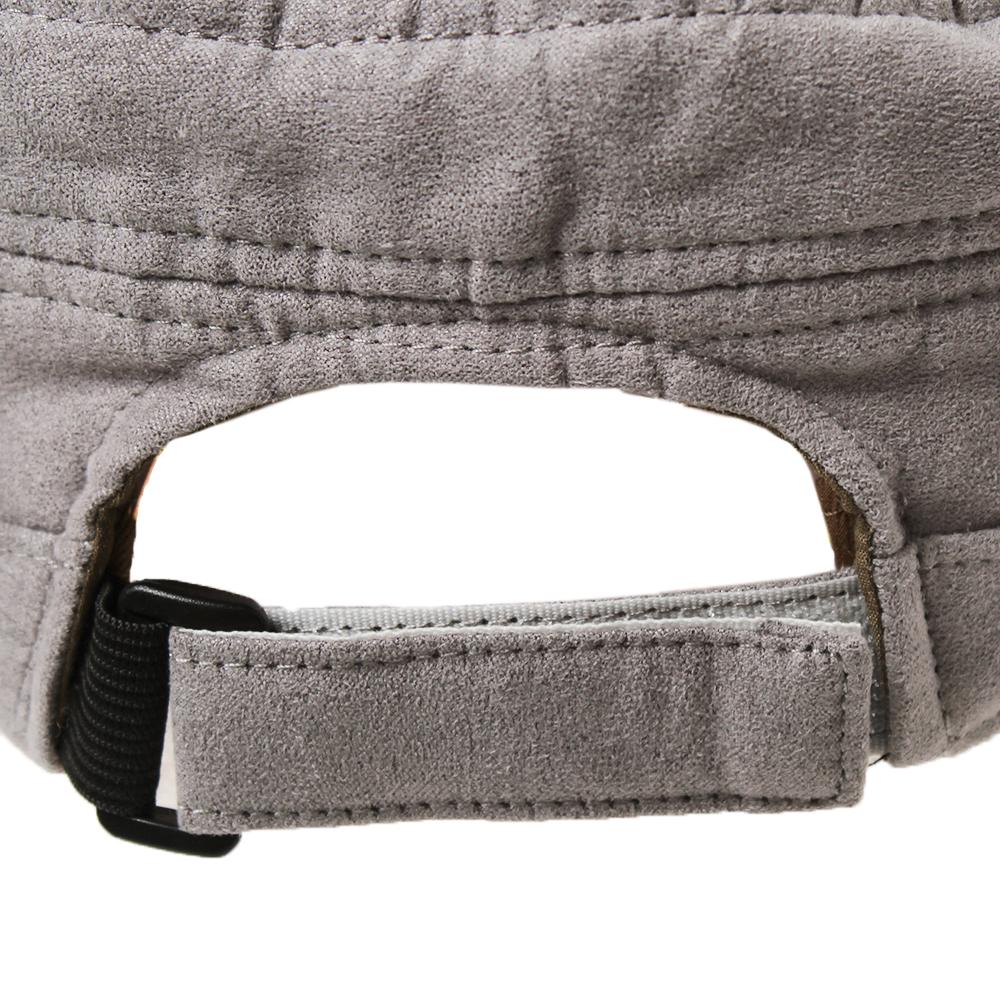 フェイクスウェードプリントレイルキャップ