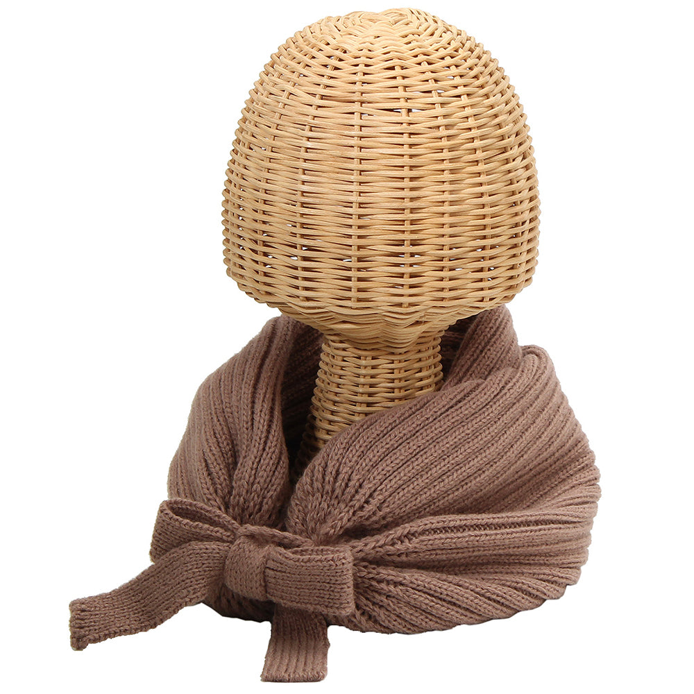 2wayリボン帽子マフラー