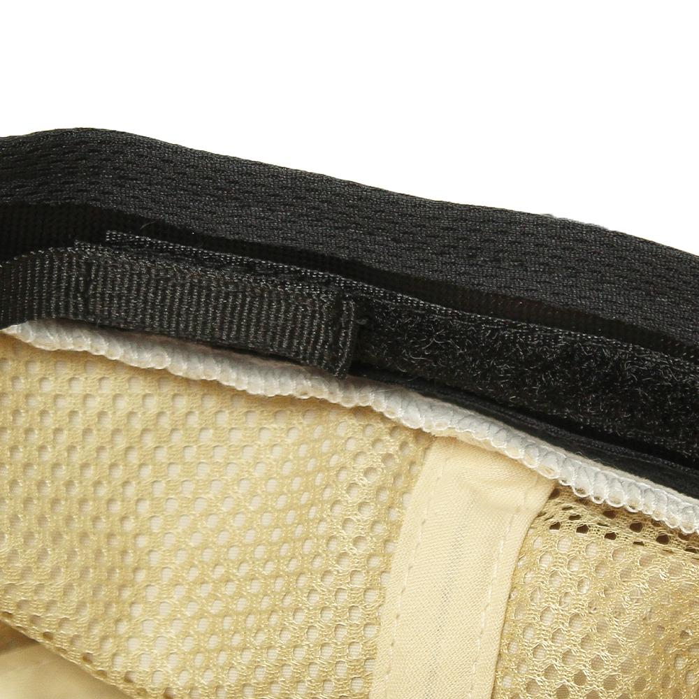 あご紐付き撥水サファリハット