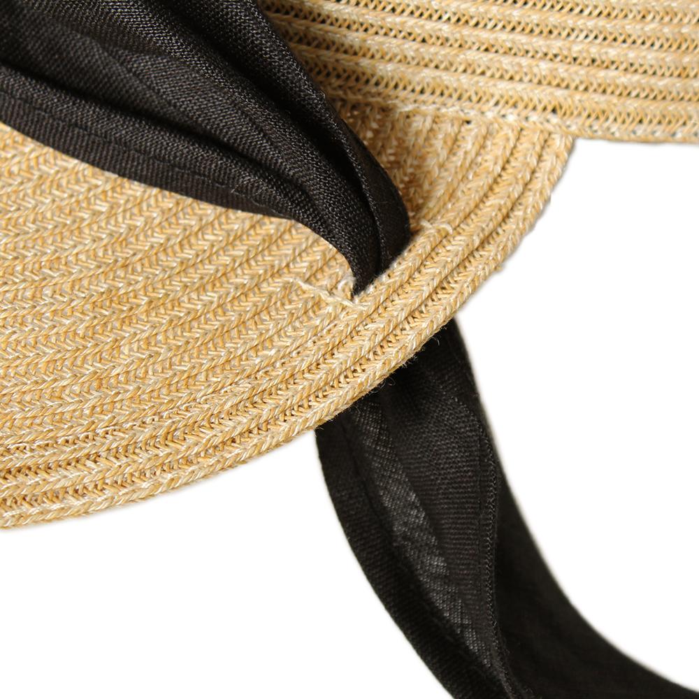 Pブレードリボン付きサンバイザー