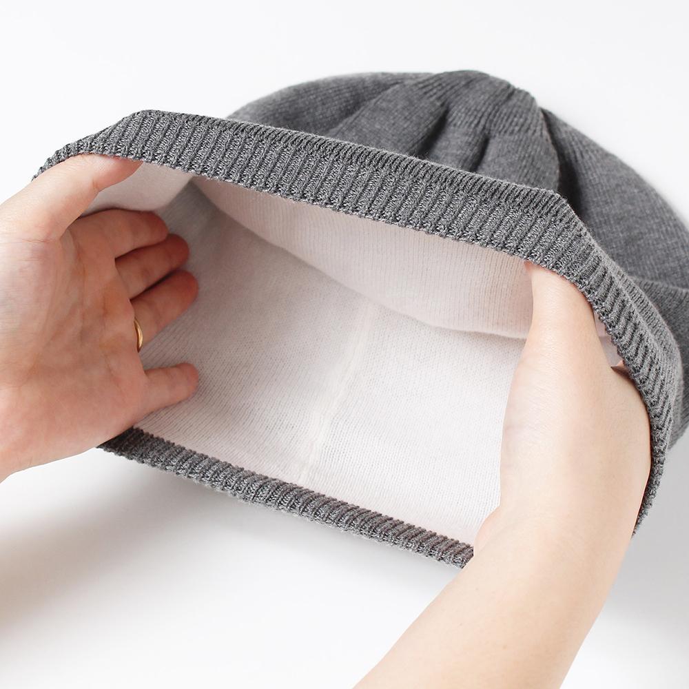 ナイトキャップ風ニット