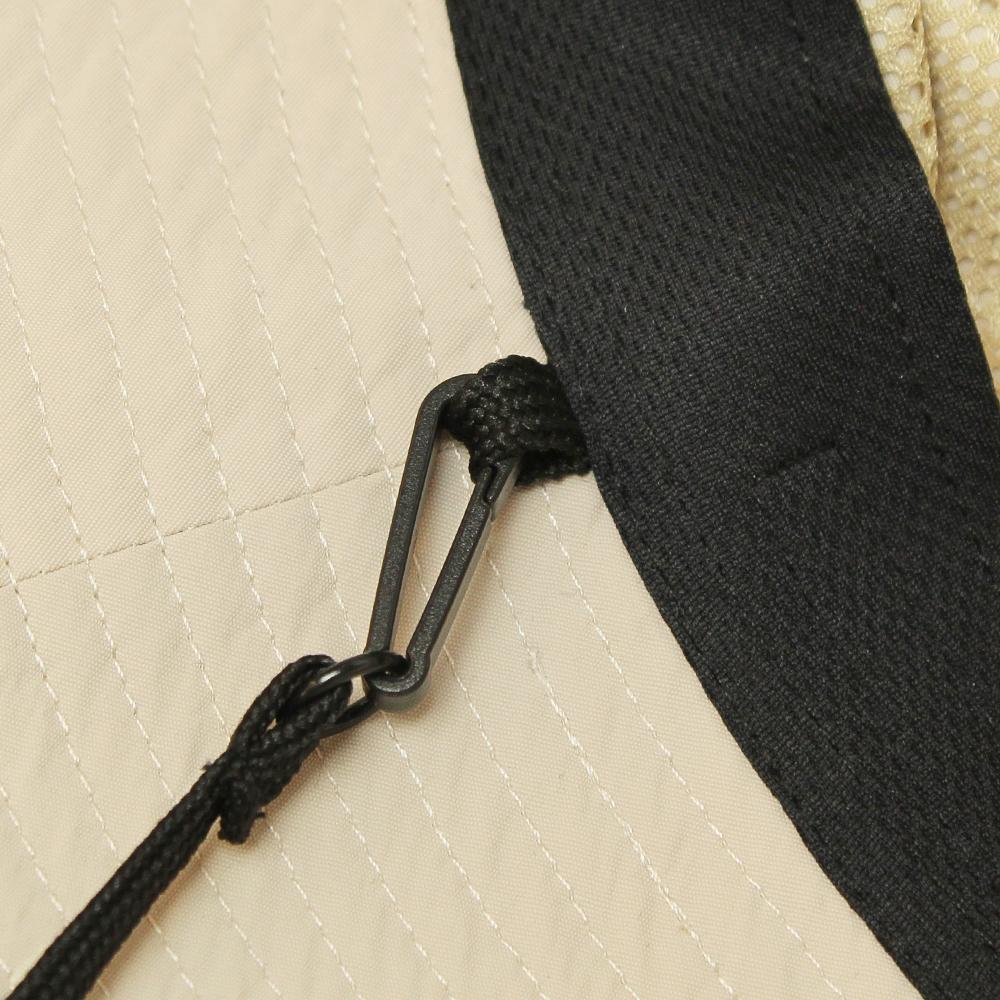 あご紐付き撥水サファリハット