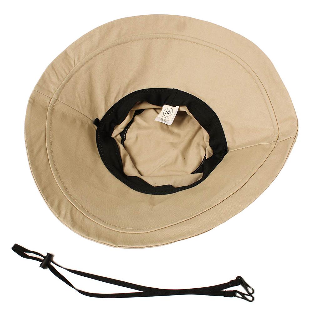 ツバ広UVハット