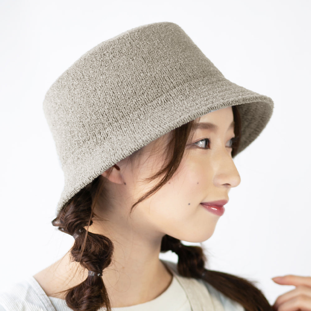 パイル風バケットハット