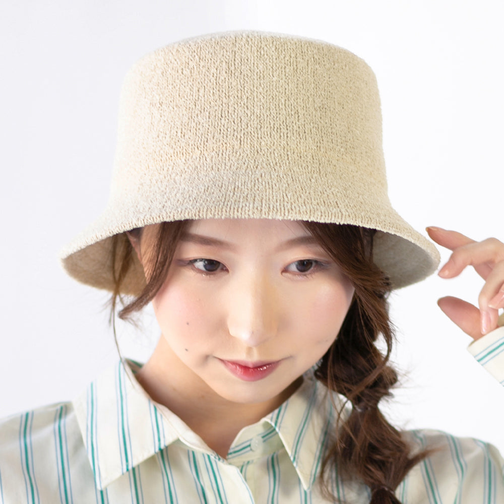 パイル風バケットハット