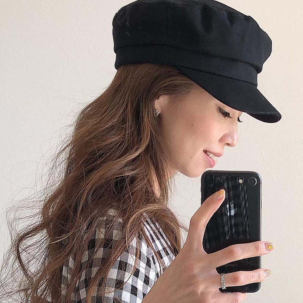 シンプルベーシックマリンワークキャス